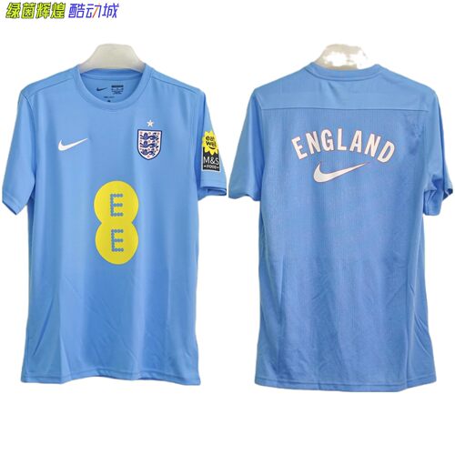 BV6709耐克NIKE定制DIY世界杯英格兰足球比赛服短袖球衣HV8174