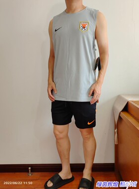 CI4658中超球员版正品耐克NIKE足球无袖T恤球员运动背心902480