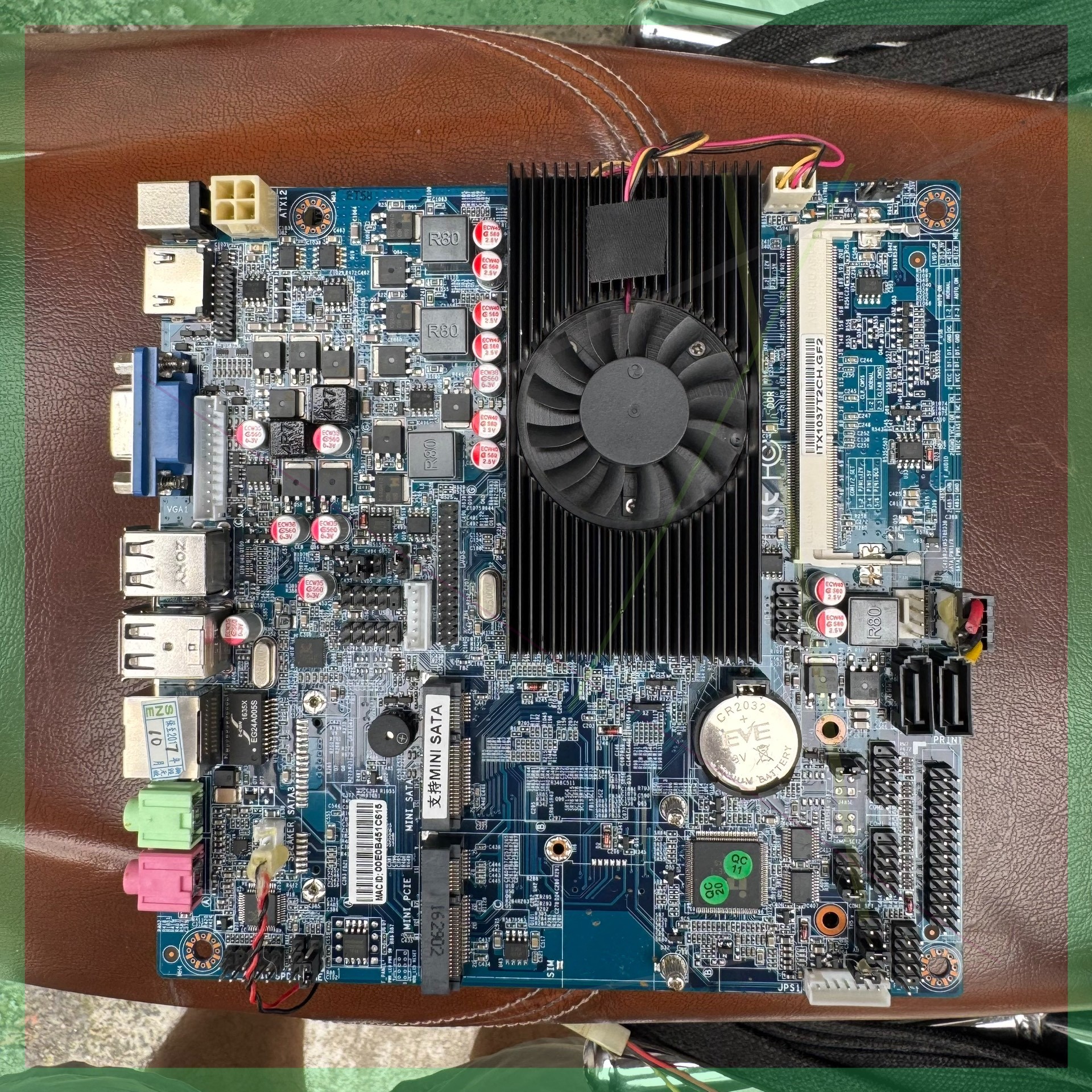 议价ITX-1037T-2CH主板