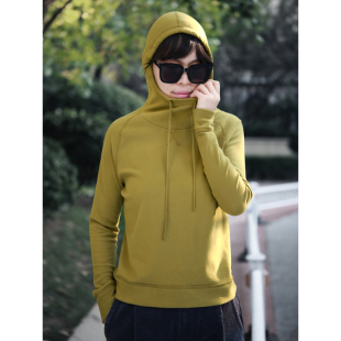 休闲运动连帽保暖卫衣 女款 2025秋冬新品 长绒棉混纺软糯德绒连帽衫