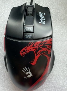 正品网吧款双飞燕血手幽灵ES30Q电竞游戏有线鼠标USB接口永劫无间