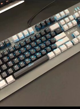 ZIDLI磁动力ZK5机械键盘电竞酒店吃鸡游戏网吧zk3 RGB一体手托LOL