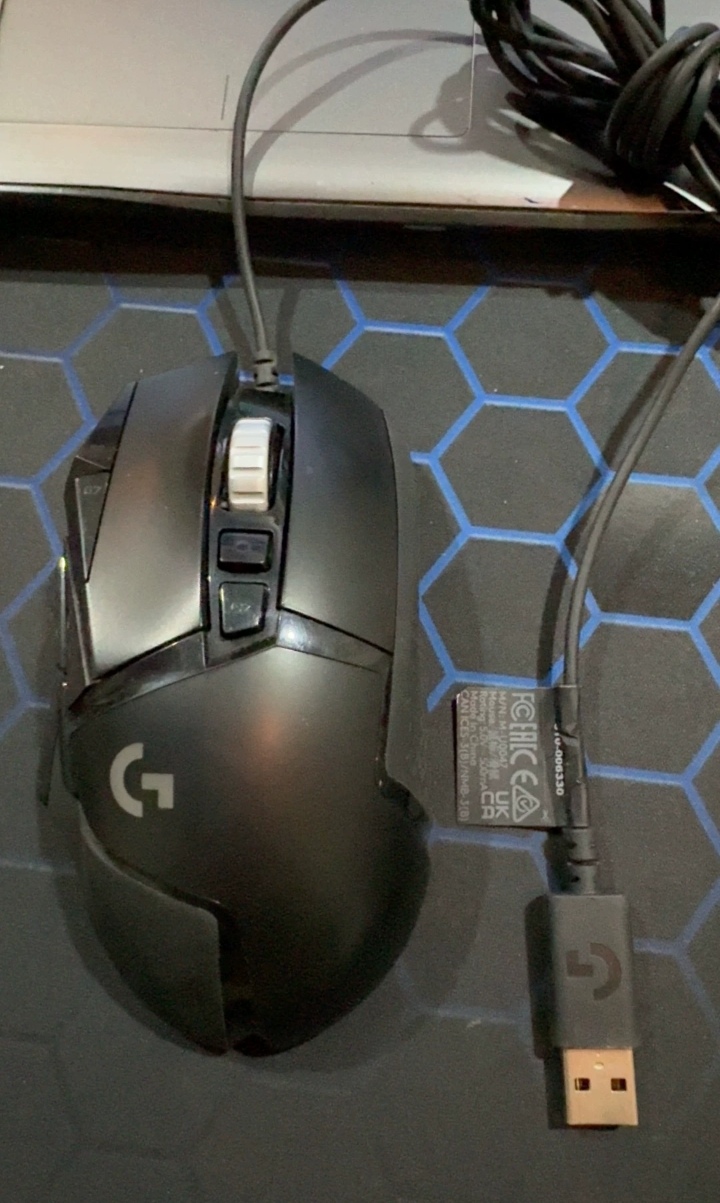罗技正品g502hero鼠标有线电竞游戏鼠标支持官方驱动不含配重