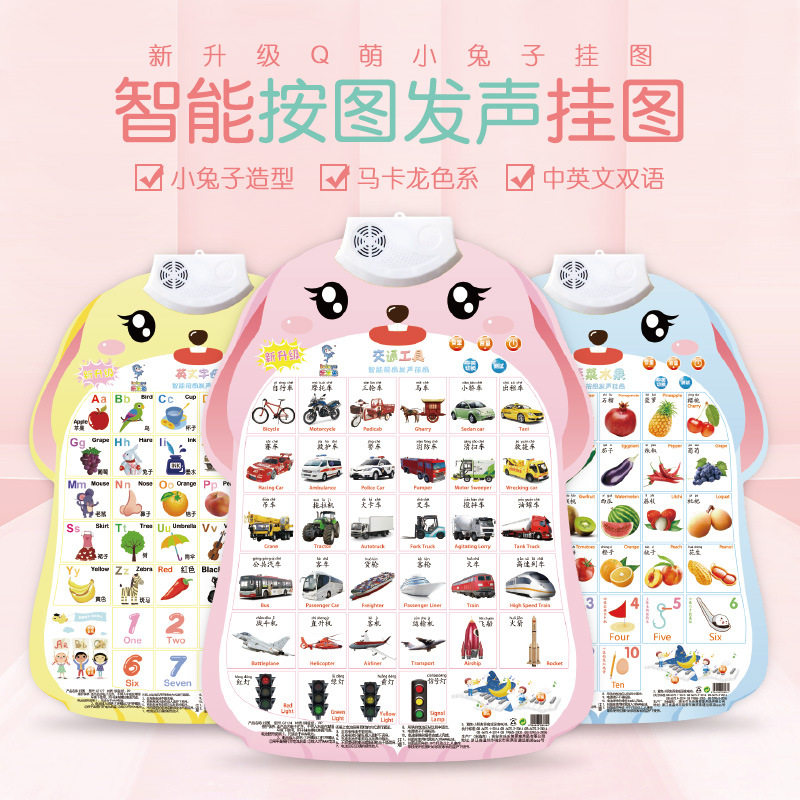 乐乐鱼有声卡通婴幼儿益智拼音挂图 启蒙教育认知语言火热销售,玩具/童车/益智/积木/模型,玩具挂图/认知卡,淘宝优惠券,粉丝福利购,淘宝优惠卷