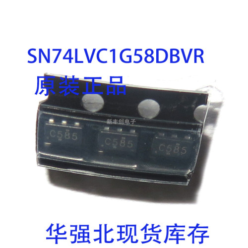 SN74LVC1G58DBVR 丝印C585 C58R SOT-23-6 逻辑门原装现货