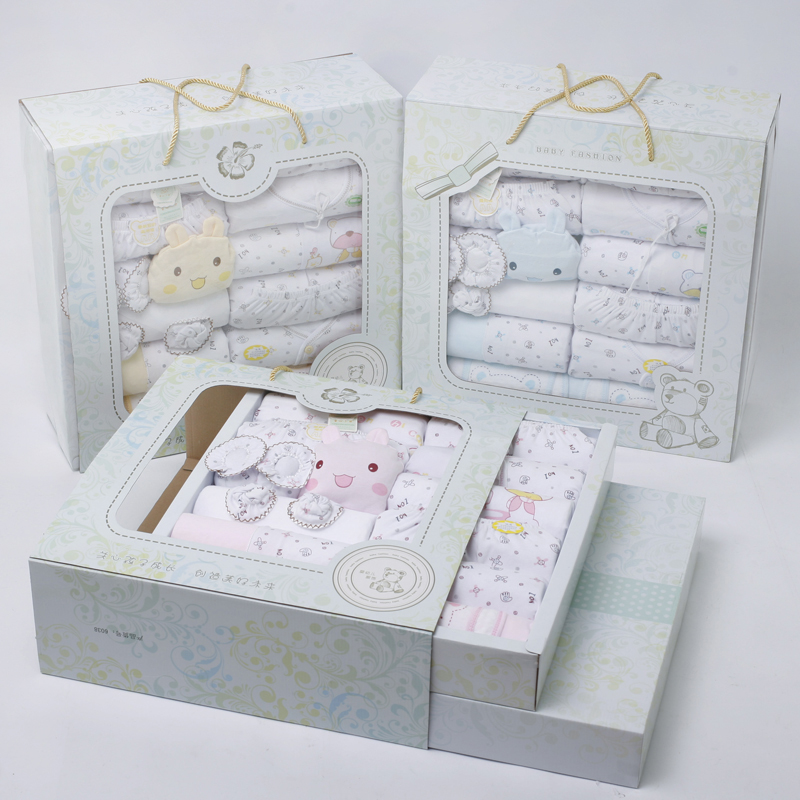 Coffret cadeau pour bébé - Vêtements + Fournitures - Ref 1950267 Image 1