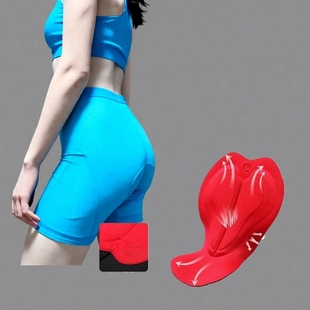 d237美国女士超柔宽厚大衬垫骑马女款骑行内裤bike underwear