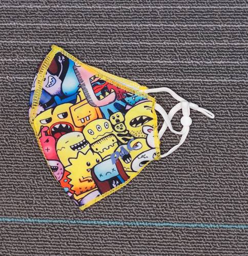 德国p家小怪兽们超高透气骑行面罩防晒防尘透气呼吸面罩