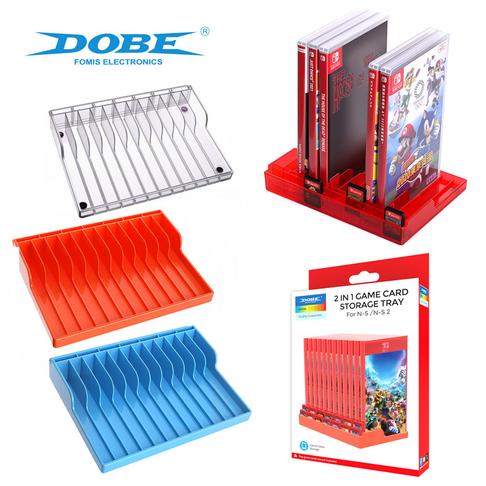 Switch2游戏卡带收纳盒Switch/OLED通用游戏卡盒光盘收纳架碟架,3C数码配件,其它配件,淘宝优惠券,粉丝福利购,淘宝优惠卷