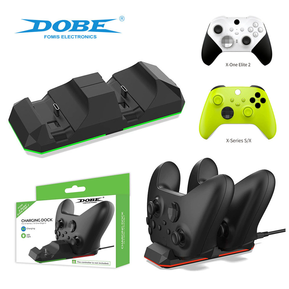 XboxSeriesX/S手柄座充XboxOne精英2代手柄座充充电套装TYX-695A