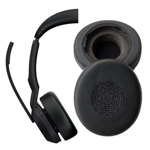 精品耳套耳棉耳垫适用于Jabra Evolve2 50 / Evolve2 55 Wireless立体声耳机 (不兼容于Evolve2 65 Flex）