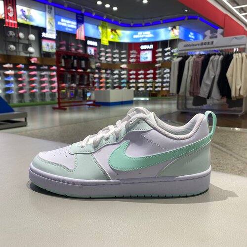 NIKE耐克大童鞋女鞋26新款COURT低帮运动休闲板鞋FZ3539-100