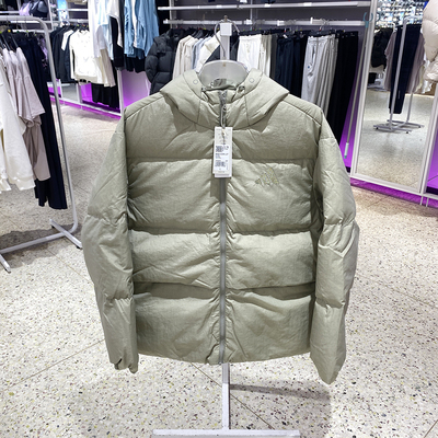 ADIDAS阿迪达斯羽绒服男女同款刺绣小标面包服外套 JM4625 JG5940