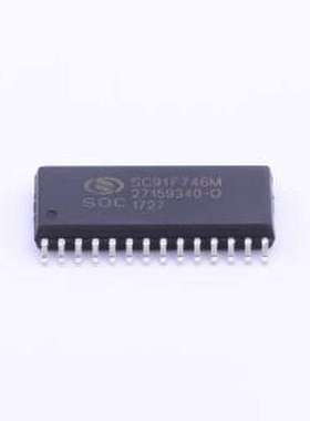 SC91F746M28U 单片机(MCU/MPU/SOC) SC91F746M28U SOP-28-300mil