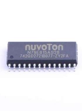 N79E815AS28 单片机(MCU/MPU/SOC) N79E815AS28 SOIC-28-300mil