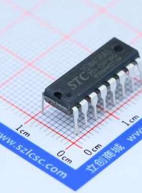 STC15W408AS-35I-DIP16 单片机(MCU/MPU/SOC) STC15W408AS-35I-DI