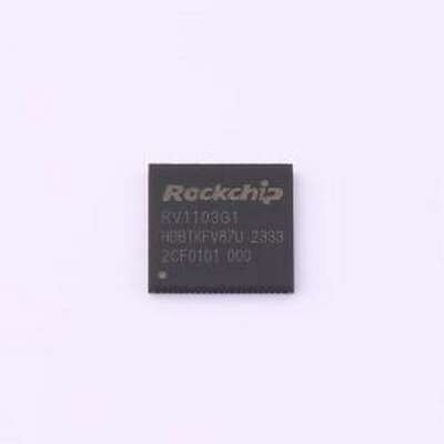 RV1103G1 单片机(MCU/MPU/SOC) RV1103G1 QFN-88(9x9)