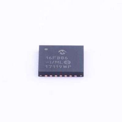 PIC16F886-I/ML 单片机(MCU/MPU/SOC) PIC16F886-I/ML QFN-28-EP(