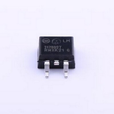 LM317BD2TG 线性稳压器(LDO) ADJ 输入40V 输出1.2V~37V 1.5A TO-