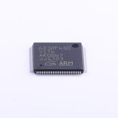 GD32F450VIT6 单片机(MCU/MPU/SOC) GD32F450VIT6 LQFP-100(14x14