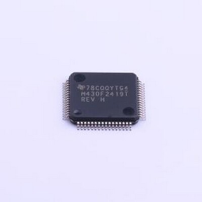 MSP430F2419TPMR 单片机(MCU/MPU/SOC) 具有 128KB FRAM、2KB SRA