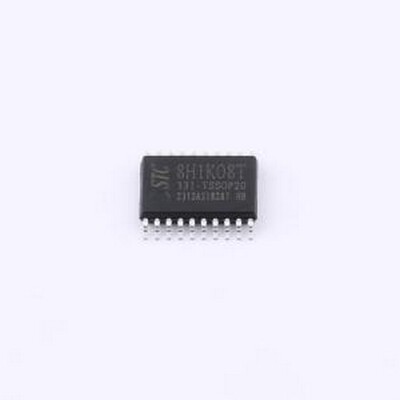 STC8H1K08T-33I-TSSOP20 单片机(MCU/MPU/SOC) 宽电压/高速/高可