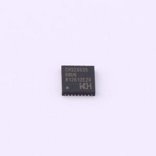 CH32X035G8U6 单片机(MCU/MPU/SOC) CH32X035G8U6 QFN-28(4X4)