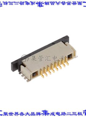 1735265-8 连接器8POS FFC/FPC 1mm触点底部表面贴装直角