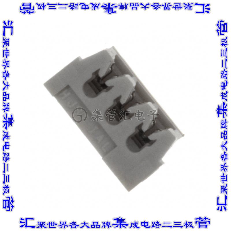 03ZR-3H-P 矩形连接器3POS插座1.5mm母插口天然色IDC锡自由悬挂