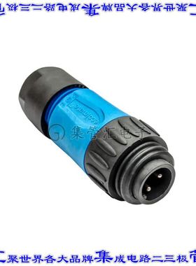 C01620H00311010 圆形连接器4POS插头公引脚螺钉银自由悬挂