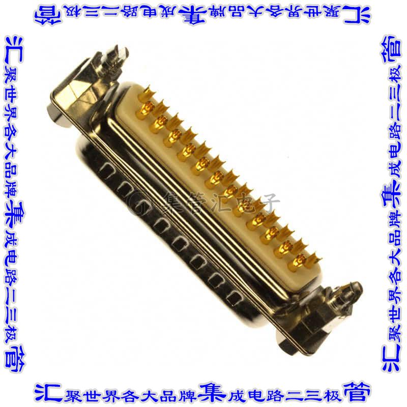 172-E25-103R911 连接器25POS插头公引脚2排D-Sub面板安装