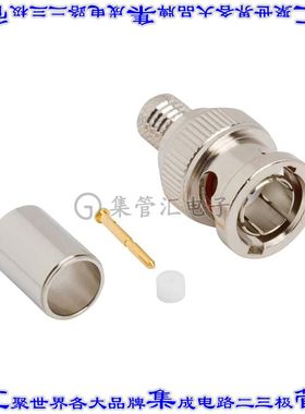 031-70548-12G 同轴连接器BNC插头公引脚压接75欧姆自由悬挂
