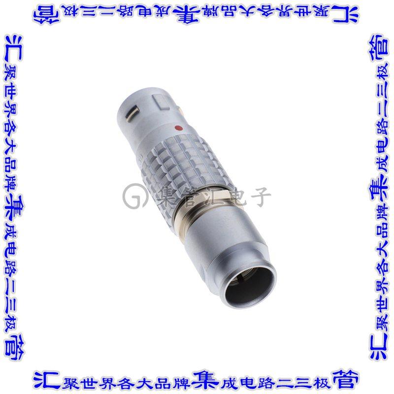 FGG.3B.318.CLAD10Z 圆形连接器18POS插头公引脚焊杯镀金自由悬挂