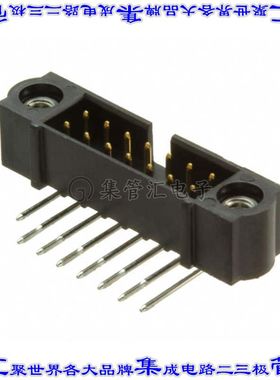 M80-5301422 针座连接器14POS接头2排2mm公形插针通孔直角镀金