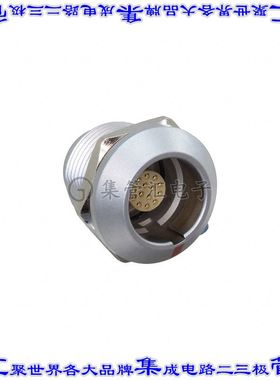 FLKC-14EGFS-GCP-001 圆形连接器14POS插座母插口焊杯镀金面板安