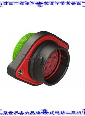 AHDP02-24-21PN-WTA 圆形连接器21POS插座外壳用于公插针黑色面板