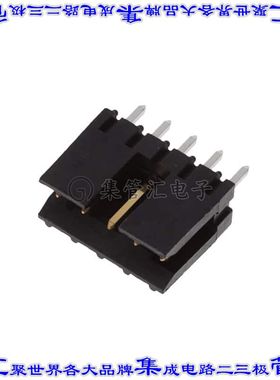 69167-105 针座连接器5POS接头2.54mm公形插针通孔直针镀金