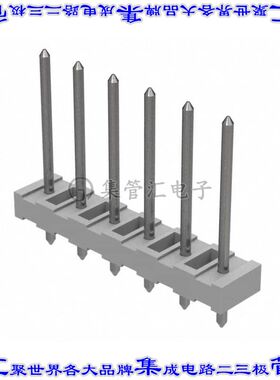 10081062 0010081062针座连接器6POS接头5.08mm公形插针通孔直针