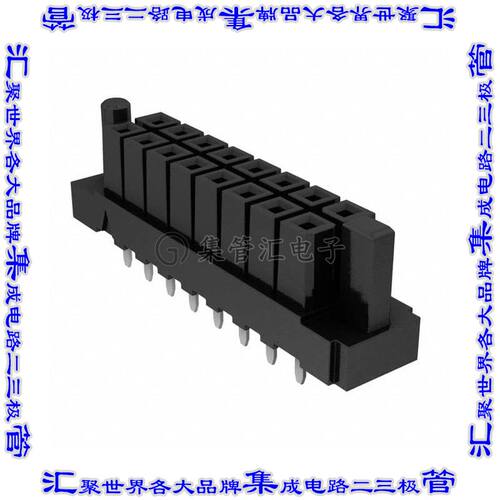 IPBS-108-01-T-D-GP 针座连接器16POS插座2排4.2mm母形插口通孔直