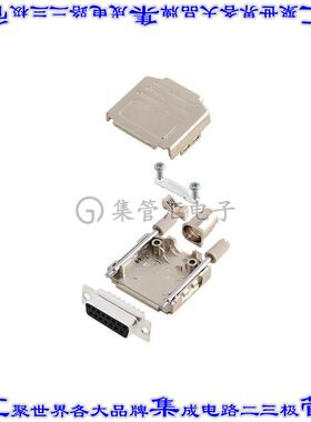 6355-0004-12 连接器15POS插座母插口2排D-Sub自由悬挂