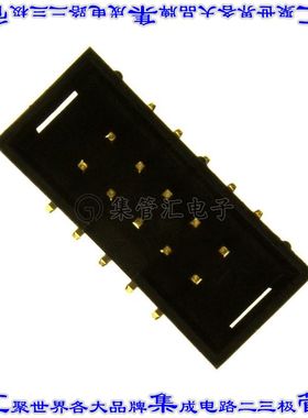 SBH11-NBPC-D05-SM-BK 针座连接器10POS接头2排2.54mm公形插针表