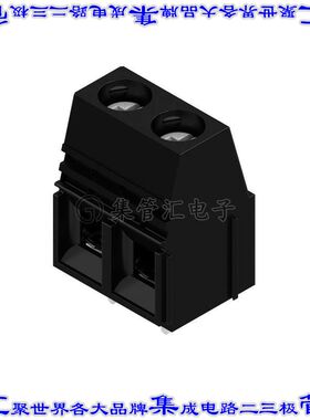 1934140000 线对板连接器2POS接线端子10.16mm通孔水平带板