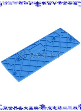 27108.5 连接器接插件END PLATEBLUE
