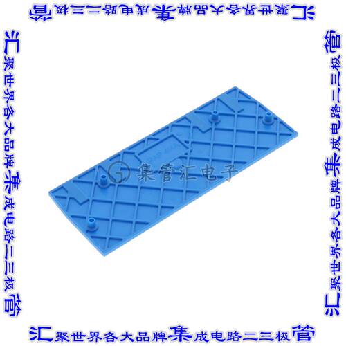27108.5 连接器接插件END PLATEBLUE