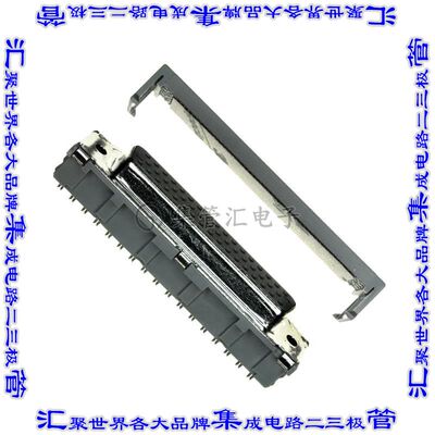 8350-6005 连接器50POS插座母插口3排D-Sub面板安装