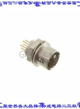 SD-PNN07-MMLRH-PX0-000 圆形连接器7POS插座公形引脚焊接镀金面