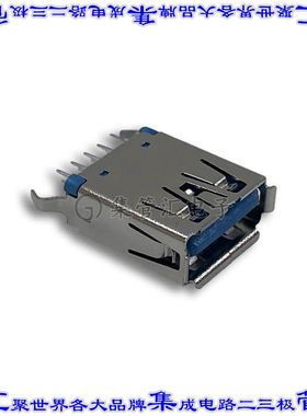 PCUA30E 连接器USB-A插座9POS USB 3.0通孔