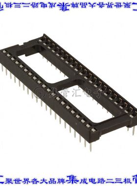 ED40DT 连接器IC插座DIP 15.24mm插口40(2 x 20)位置锡通孔