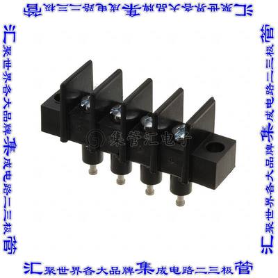 CFT-4 端子块连接器4电路隔板接线座9.53mm螺钉