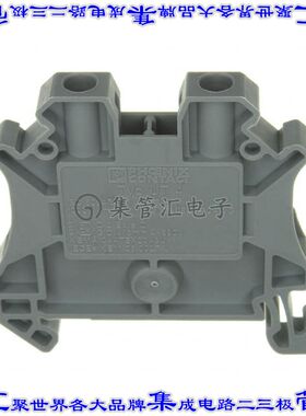 3044102 端子块连接器2POS馈通式6.2mm灰色10-26AWG